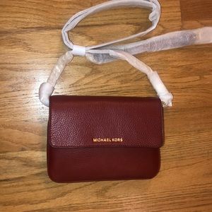 Michael Kors Leather Crossbody Bag